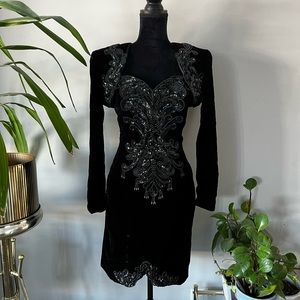 Beautiful velvet vintage dress